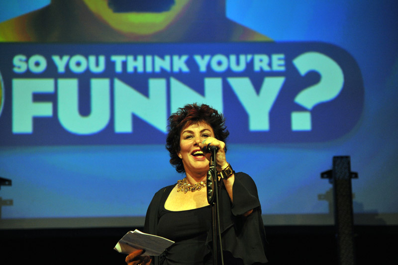 Ruby Wax announces the winners of SYTYF2012